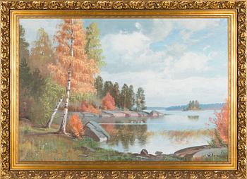 Wille Salonen, Autumn Landscape.