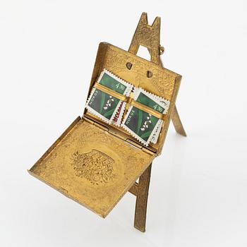 Frimärksgömma, W. Avery & Son, Redditch, England, sent 1800-tal.