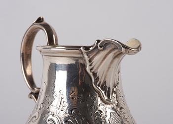 GRÄDDSNIPA, silver, England, rokokostil, 1800-tal.