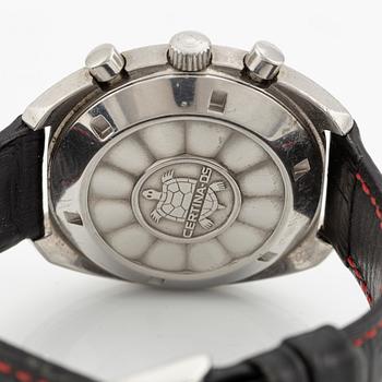 Certina, DS-2 Chronolympic, chronograph, wristwatch, 42.5 x 40.5 (48) mm.