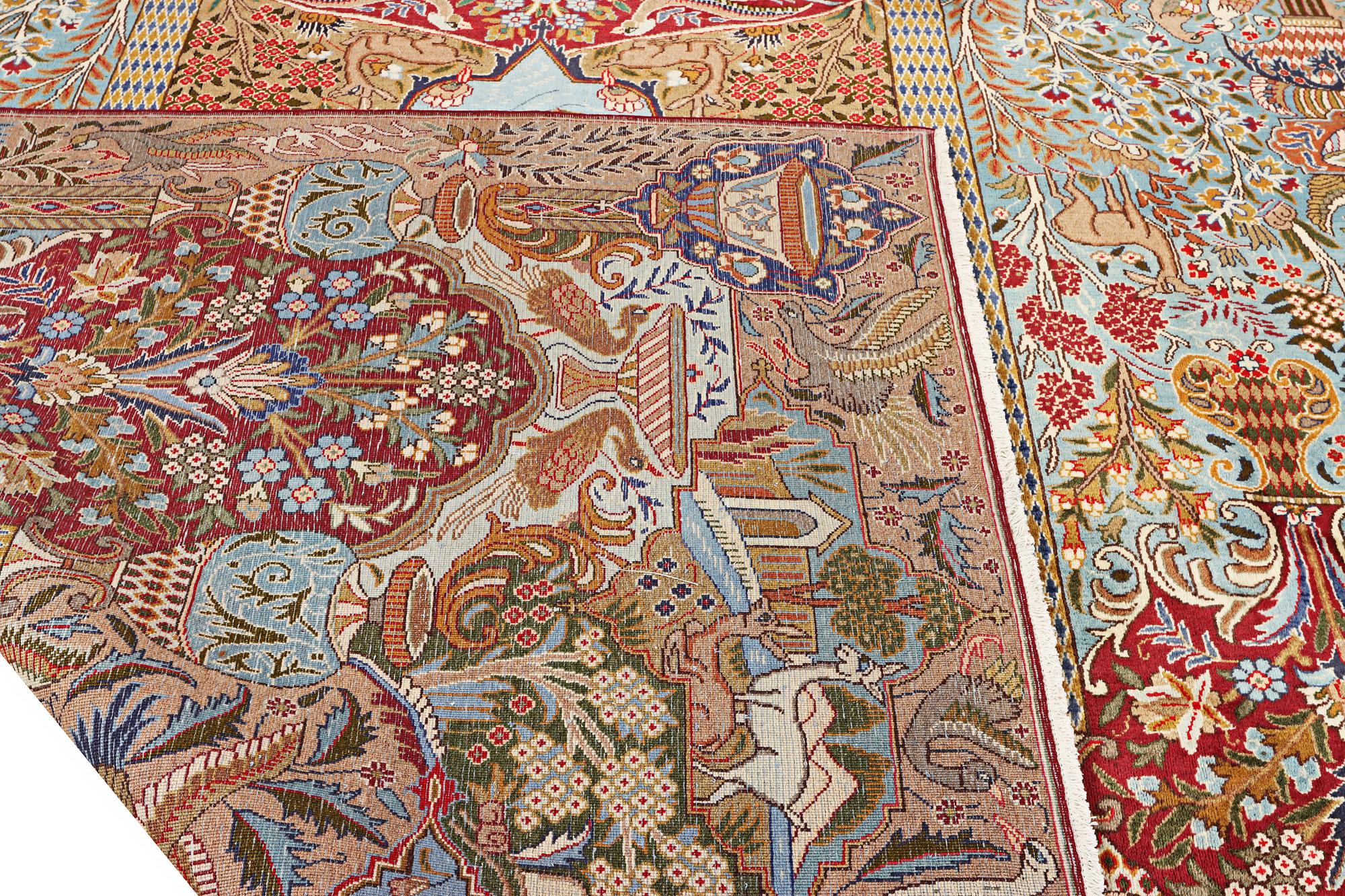 A Kazak carpet, c. 383 x 292 cm.