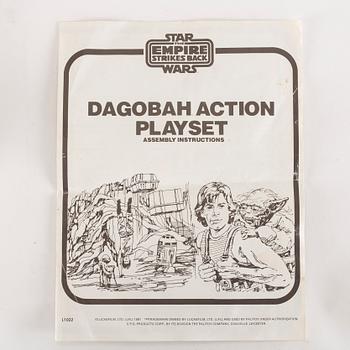 STAR WARS, X-Wing fighter samt Dagobah playset, Empire Strikes Back, Kenner 1980-81.