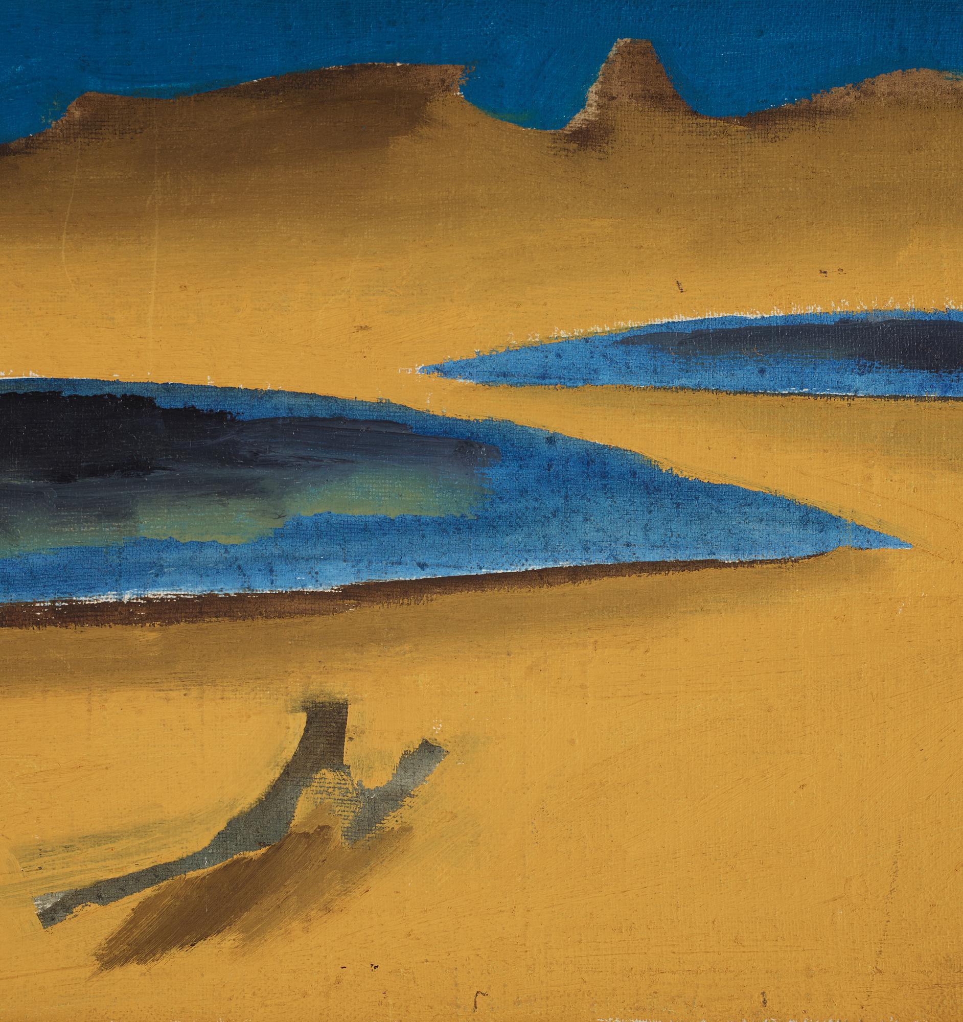 Torsten Renqvist, oil on canvas, signed and dated -53.