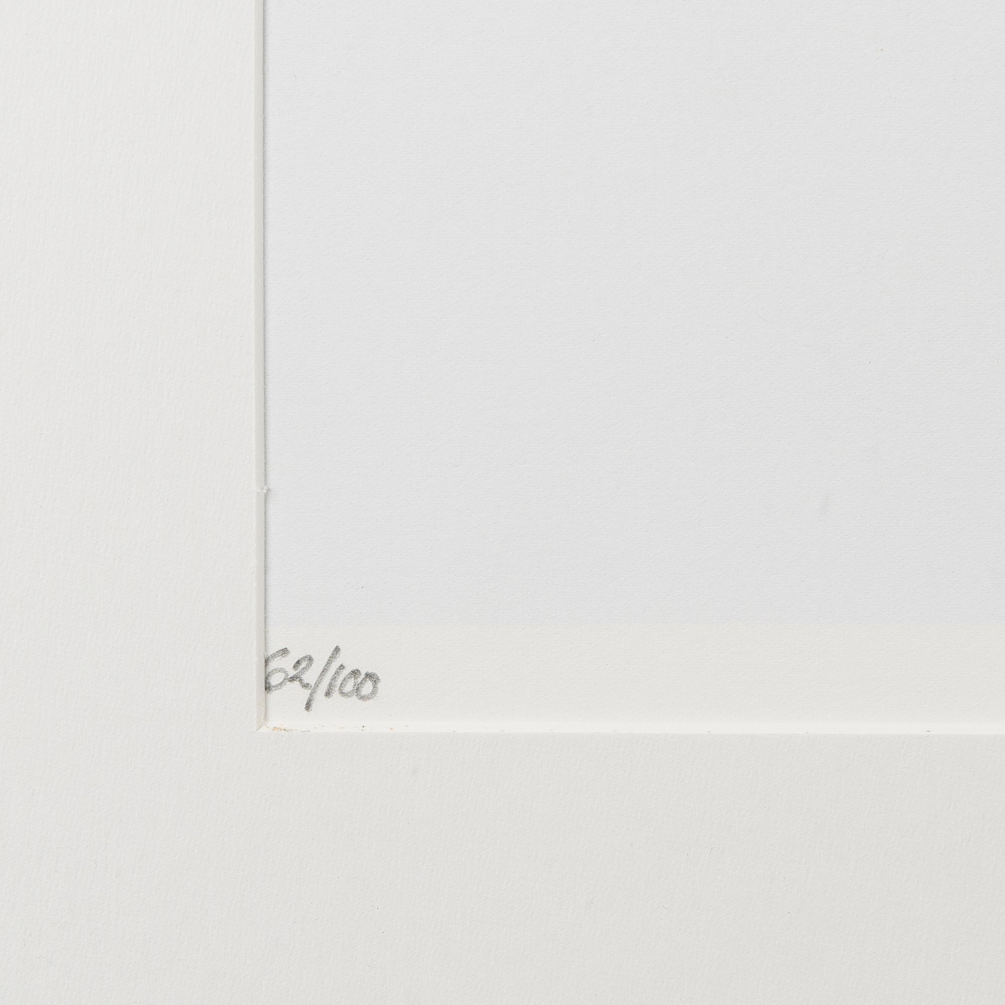 JUHA SOISALO, lithograph, signed and marked 62/100 and dated -88.