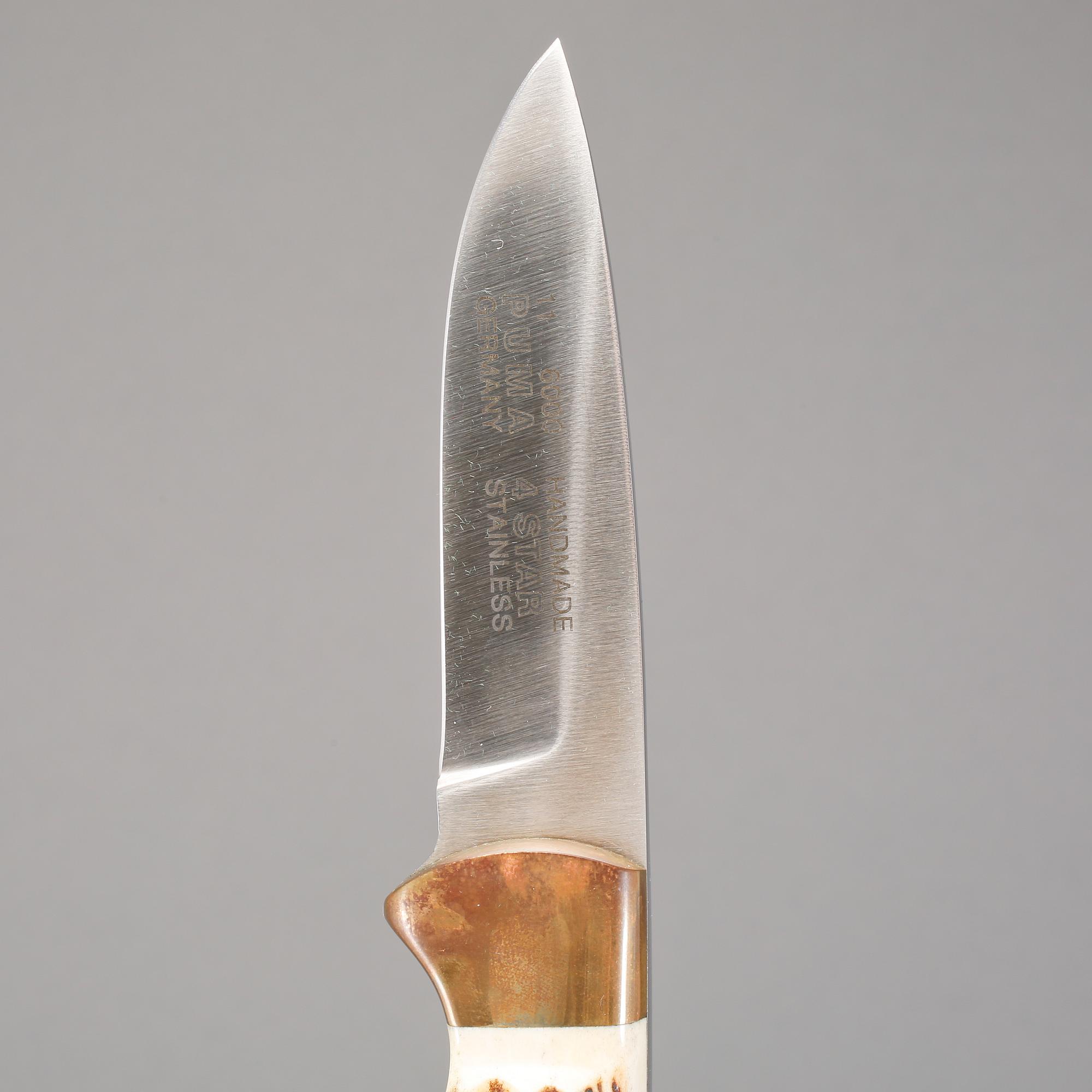 JAKTKNIV, Puma, "4 star", Tyskland, omkring år 2000.