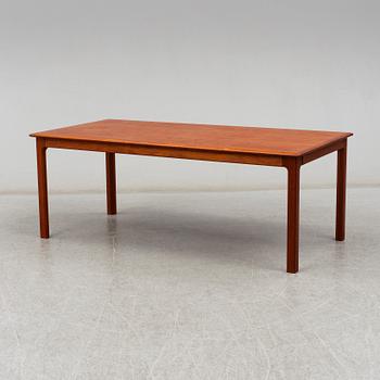 A 1960-70's teak coffee table.