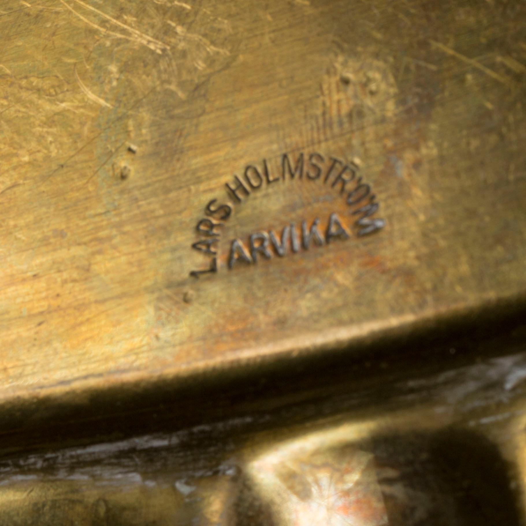BRICKA, Lars Holmström, Arvika, samt CHAMPAGNEKYLARE, 1900-talets mitt/andra hälft.
