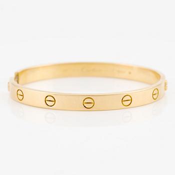 Cartier armring, 18K guld, "Love".