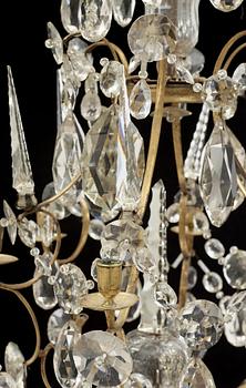 LJUSKRONA, rokokostil, omkring år 1900.