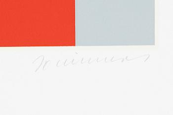 Jo Niemeyer, "Tourila", portfolio with 4 silkscreen in colours.