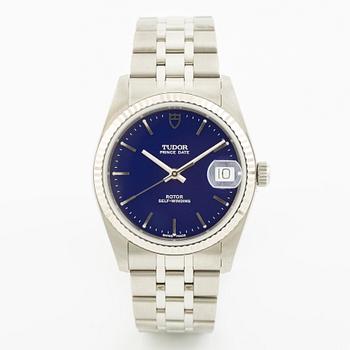 Tudor, Prince Date, "Championnat d’Europe de golf", wristwatch, 34 mm.