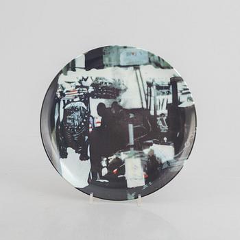 Robert Rauschenberg, tallrikar, 5 st, exclusive edition för Guggenheim Museum, USA, 1997.