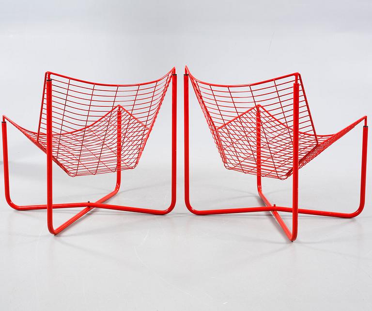 A pair of chairs by Niels Gammelgaard for Ikea, designed in 1983.