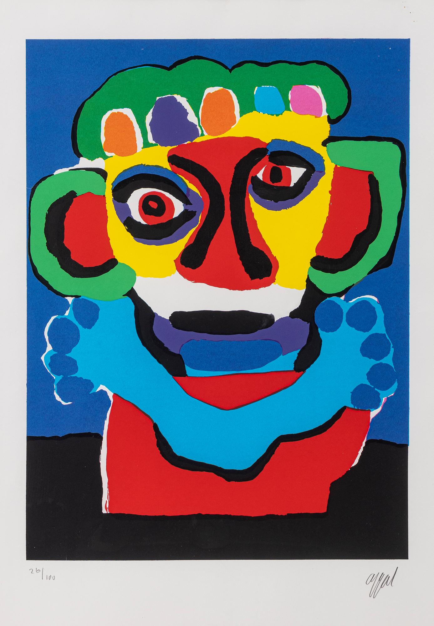 Karel Appel, Utan titel.