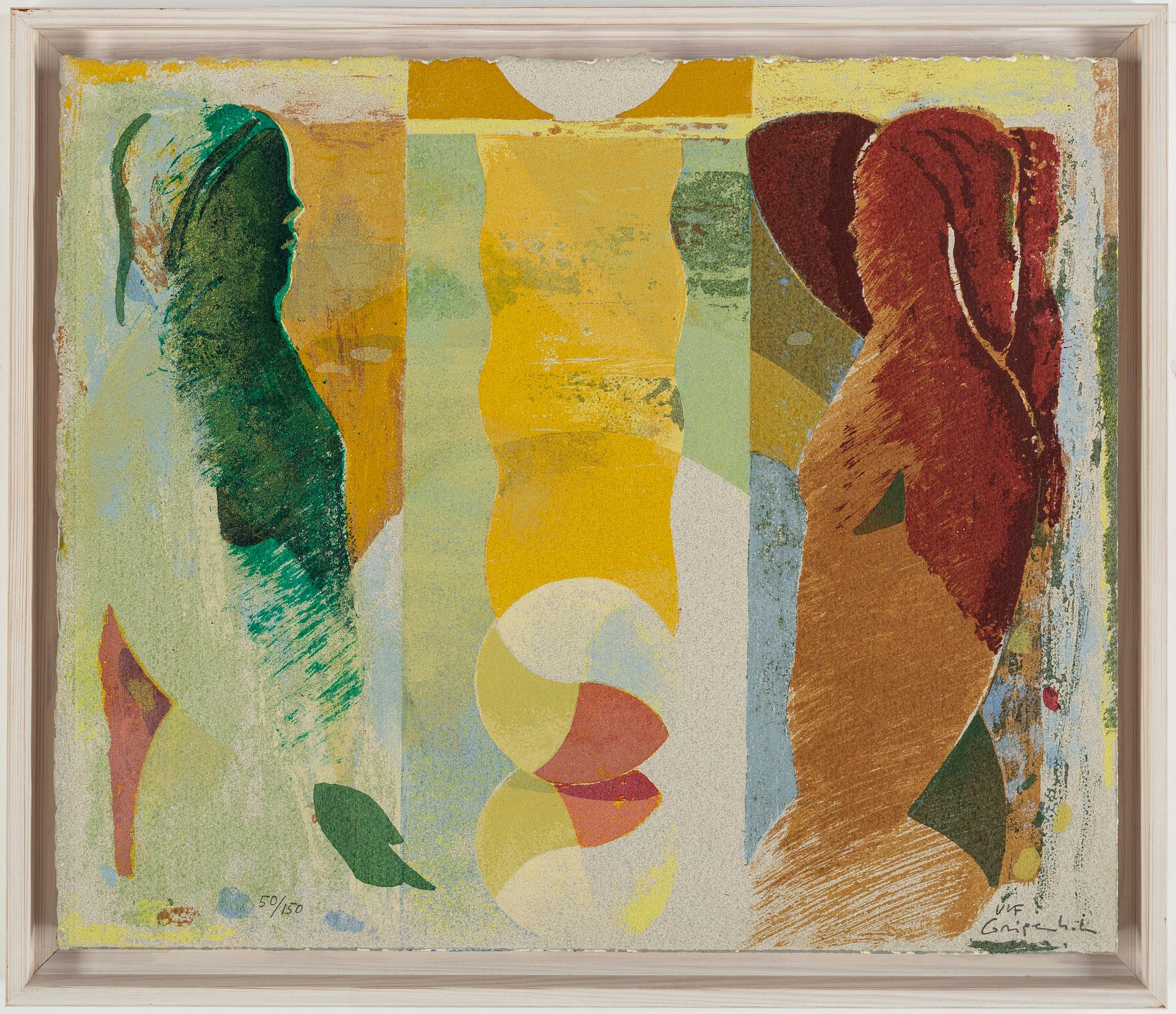 ULF GRIPENHOLM, färgserigrafi, signerad, numrerad 50/150.