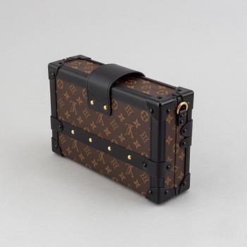 Louis Vuitton, a monogram canvas 'Petite Malle Trunk Messenger Bag', 2018.