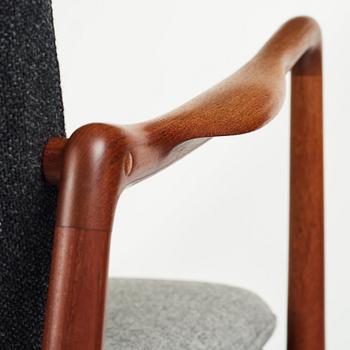 Finn Juhl, a "Bo59" teak easy chair, Bovirke Denmark, 1950-60's.