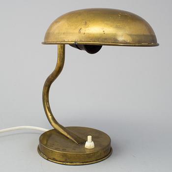 A table lamp, 1930s.