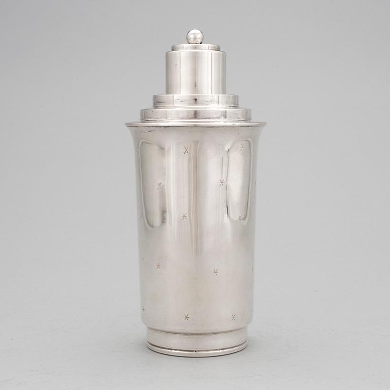 SHAKER, nysilver, 1900-talets mitt.