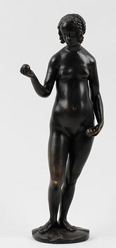 CONRAD MEIT (1489-1550), efter, skulptur, brons. 1800/1900-tal.