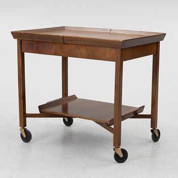 Serving cart, mid-20th century.