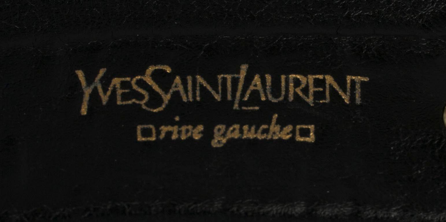 BÄLTE, 2 st, Jil Sander och Yves Saint Laurent.