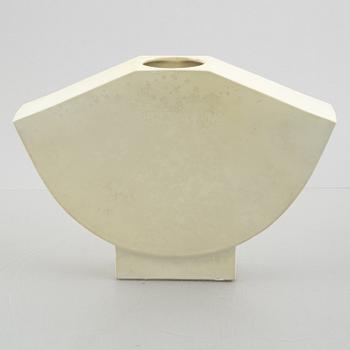 Margareta Hennix, a set of three, "Moonlander", stoneware vases, Gustavsberg Studio 1988.