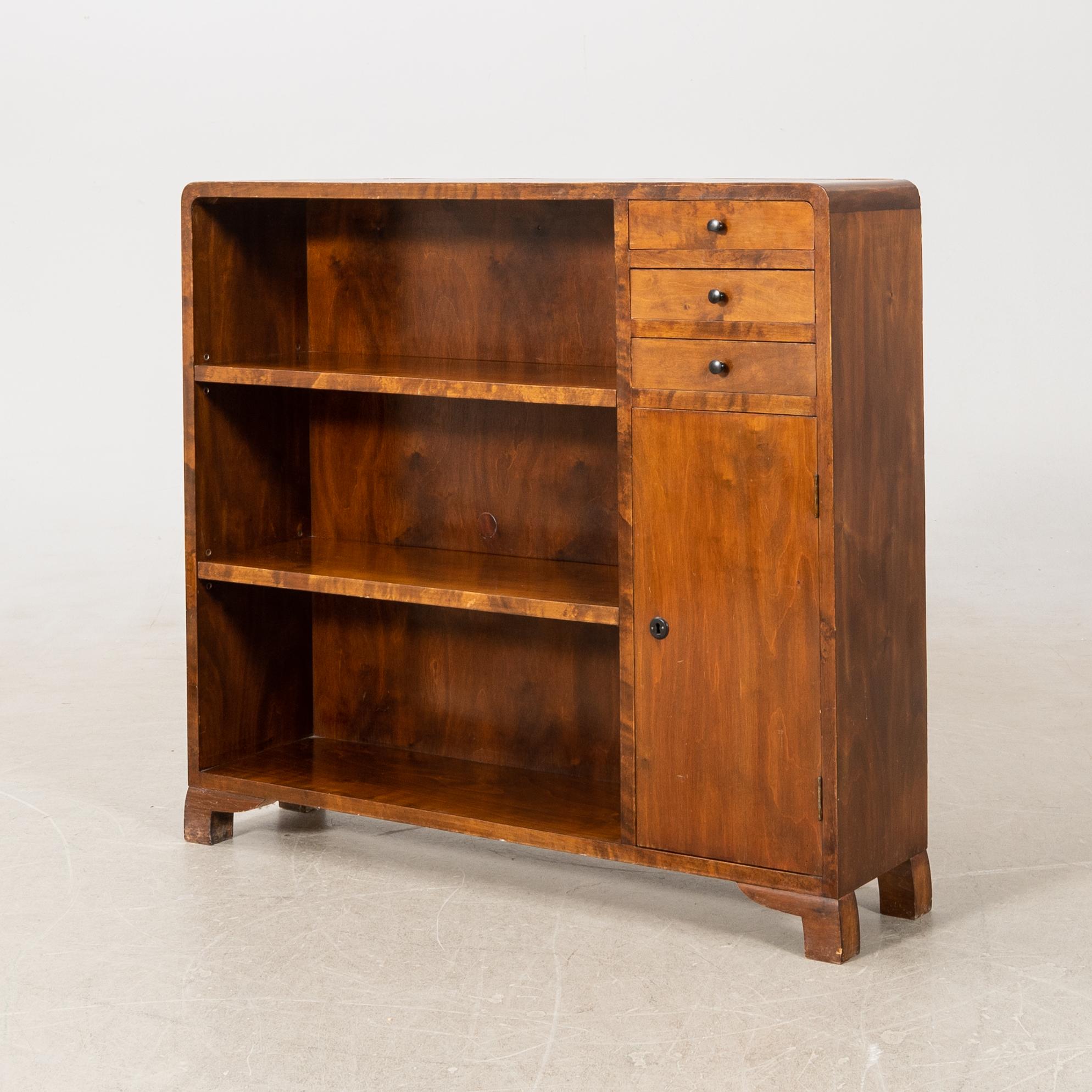 Bookcase, Swedish Modern, 1930s/40s.
