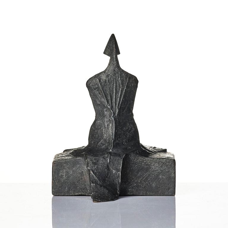 Lynn Chadwick, "Maquette VI Sitting Woman".