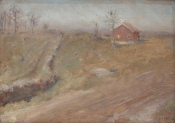 Nils Kreuger, Landscape from Halland.