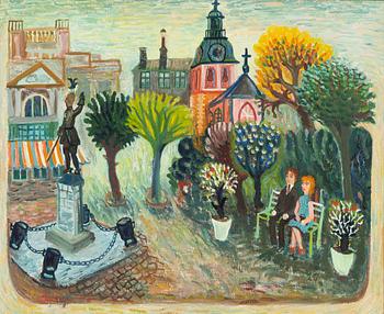 Elis Ryberg, "Kungsträdgården".