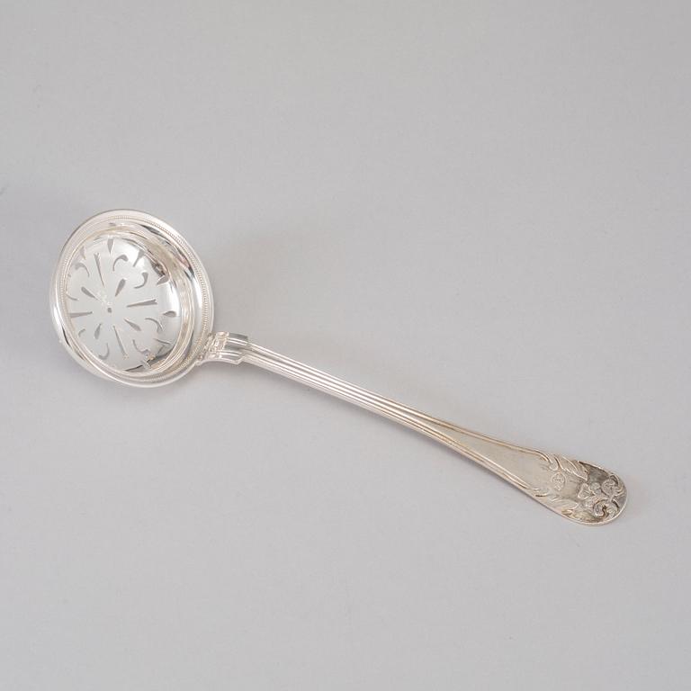 ADOLF NYMAN, strösockerskål, silver, empire, Linköping 1840.