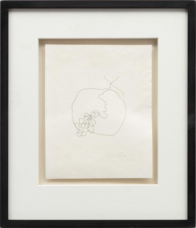 Lucio Fontana, ur "Dix eaux-fortes. L'Épée dans l'eau" (Alain Jouffroy).