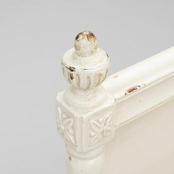 Bed frame, late 18th century, Gustavian.