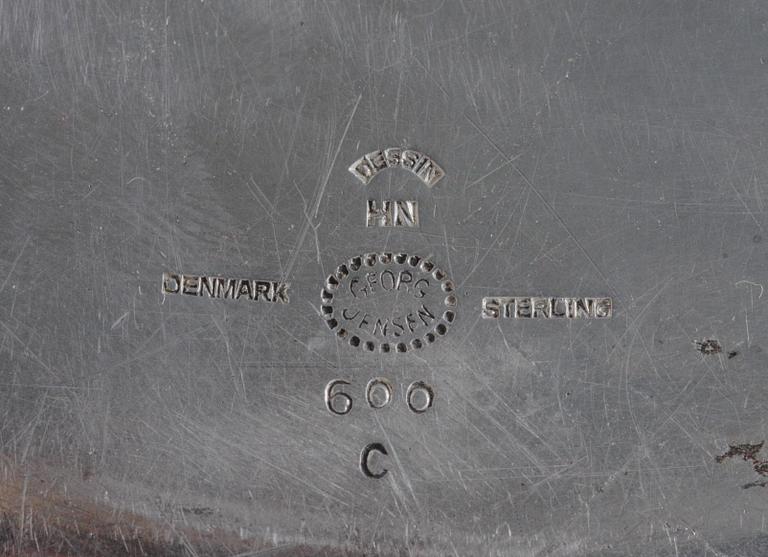 TALLRIK, Sterling, Georg Jensen.