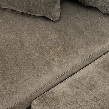 Minotti, soffa, samtida.