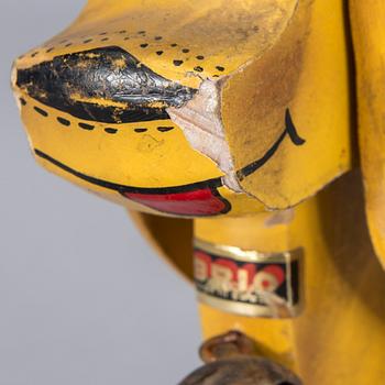 PARTI LEKSAKER, 5 st, bl a trä och plåt, Brio, Lego, Mamod m fl. 1950-60-tal.