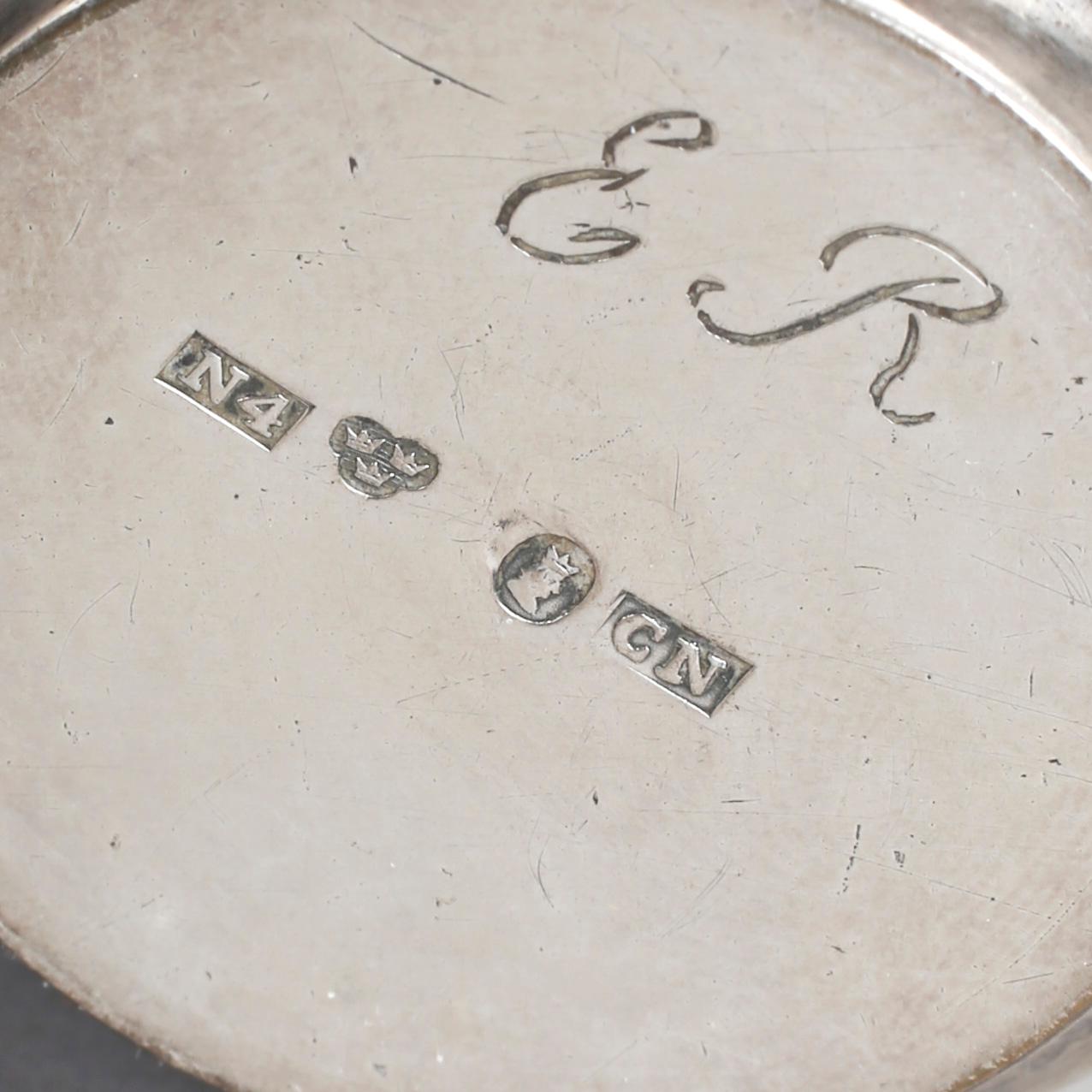PARTI SILVER, 6 st, Sverige, 1800-1900-tals. Vikt ca 284,6 g.