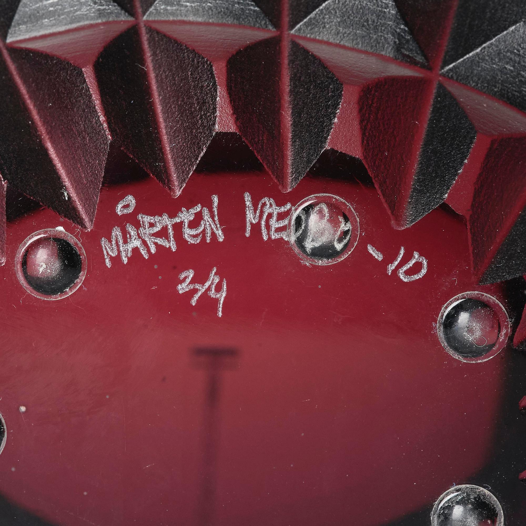 Mårten Medbo, skål, "Core", ed. 2/4, glas, Ajeto, Nový Bor, Tjeckien, 2010.