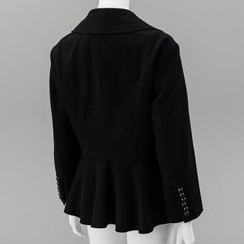 BURBERRY, wool coat.