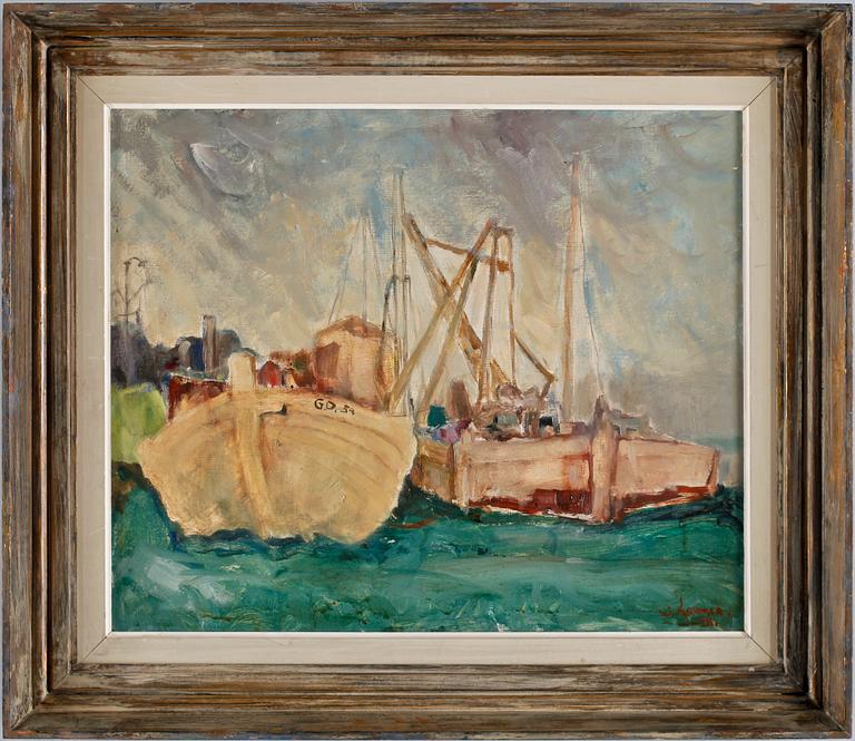 JOSEF KOWNER, olja på duk. sign och dat -48.