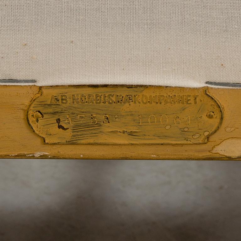 STOLAR, 4 st, Nordiska Kompaniet, empirestil, 1900-talets.