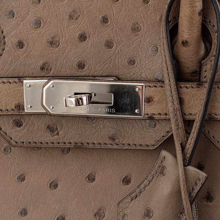 HERMÈS, väska, "Birkin 30", struts, 2013.