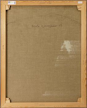 Bente Bjerregaard, 'Blåa träd (Blue trees)'.