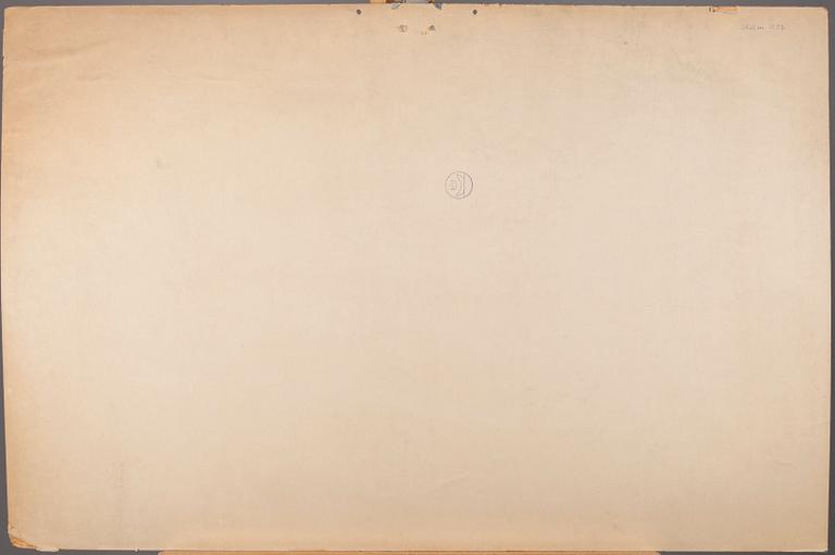 SKOLPLANSCHER, 2 st, Ljunglöfs STHLM, 1900-talets mitt.