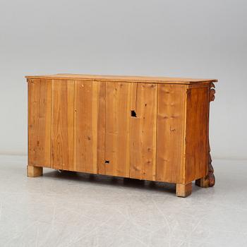 KNUT FJAESTAD, a folk art sideboard, Sweden, the former part of the 20th C.