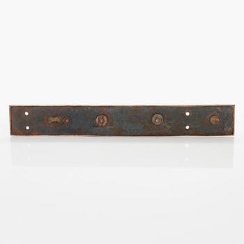 Door handles, 4 pairs, turn of the 20th century.