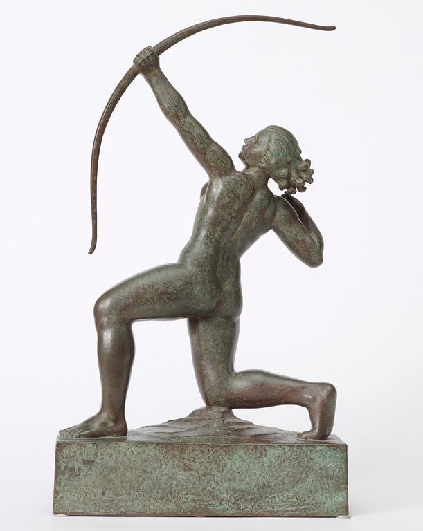 Olof Ahlberg, Diana med pilbåge.