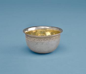 603. A TUMBLER, silver Mariefred / Södertälje 1774, Weight 32 g.