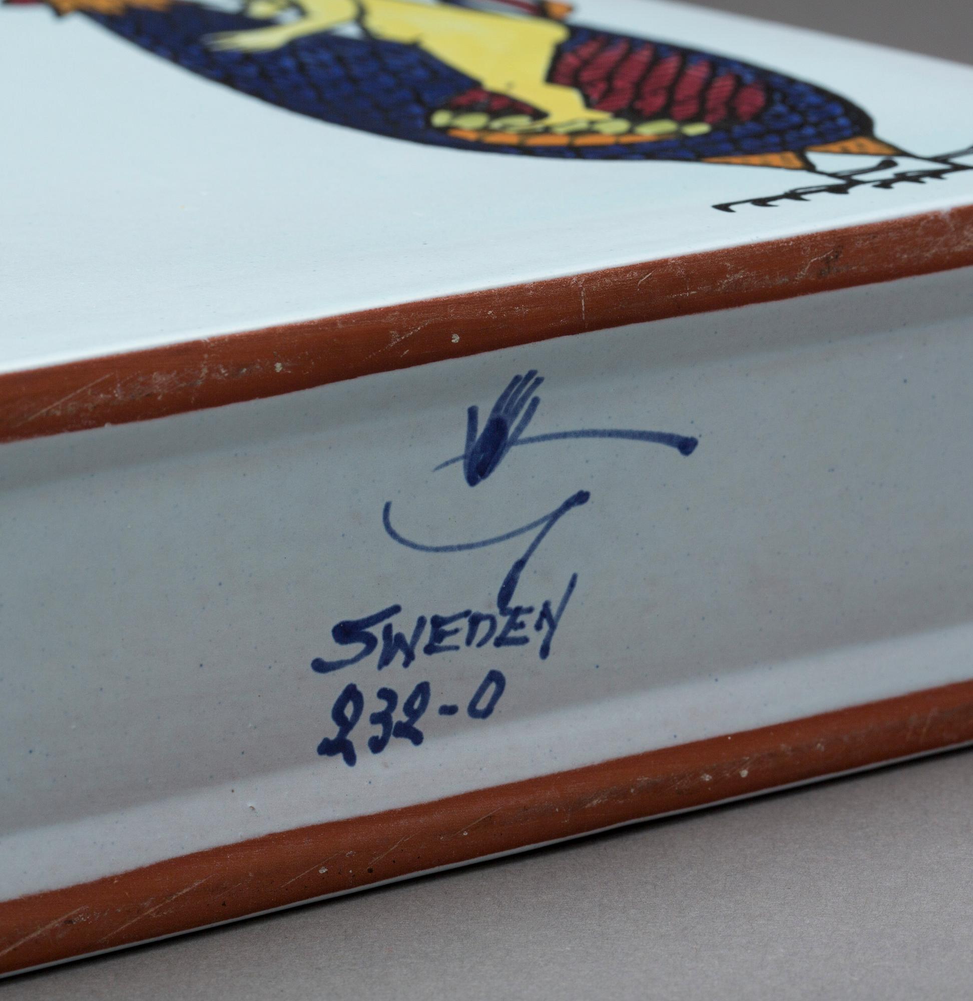 VAS, Karneval, Stig Lindberg, fajans, 1900-talets mitt.